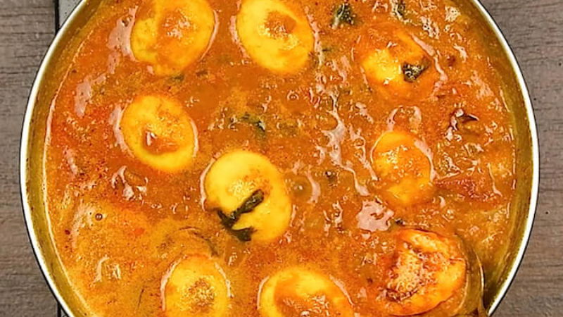 paneer and egg gravy 1