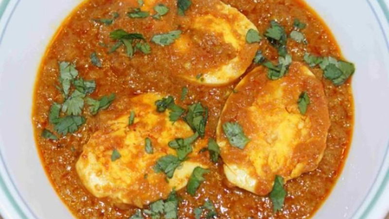 paneer and egg gravy