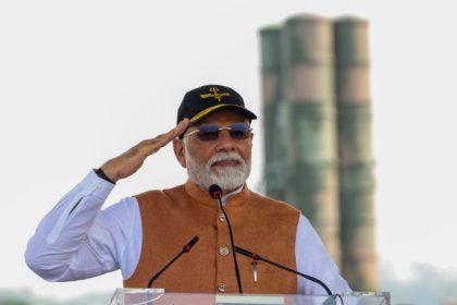 PM Modi at Adampur Airbase