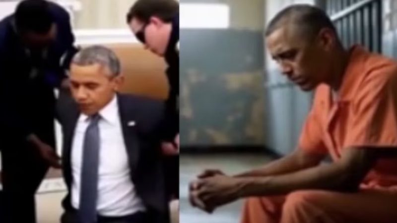 Barack Obama arrest AI Video