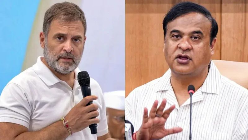 Himanta Sarma Rahul Gandhi