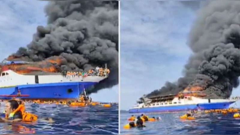 Indonesia Passenger Ferry Fire