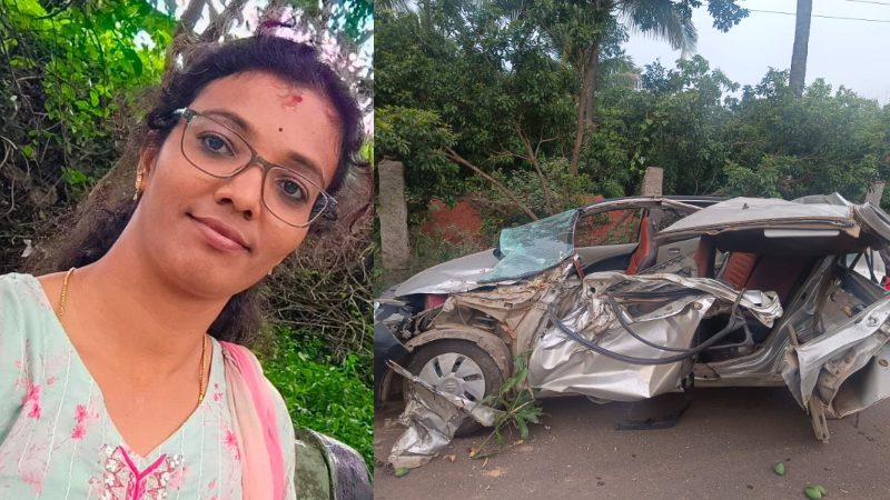 Pregnant woman dies after car hits tree in Malur