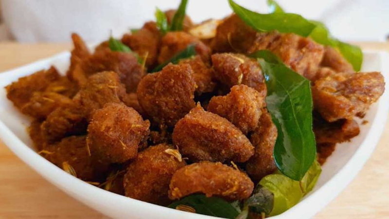Soya Chunks Fry 1