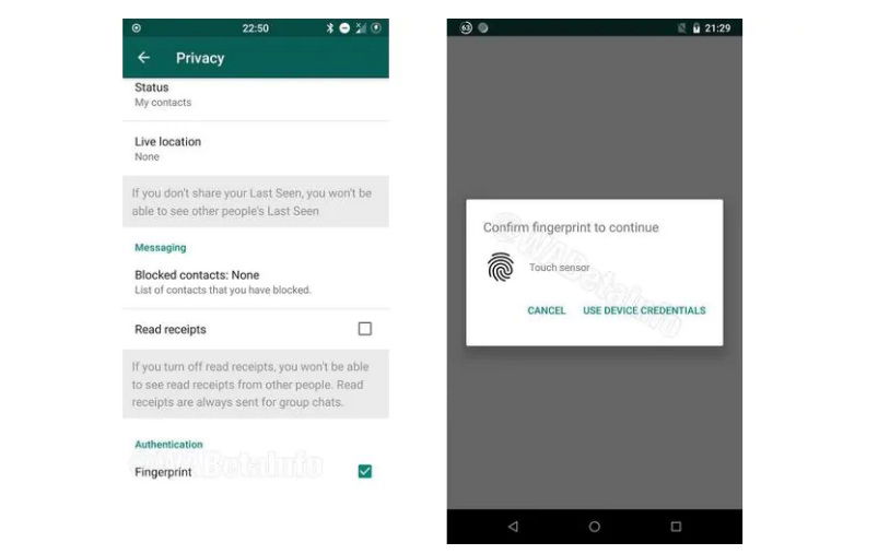 whatapp fingerprint 1