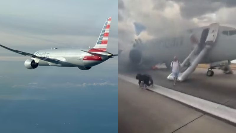 American Airlines flight