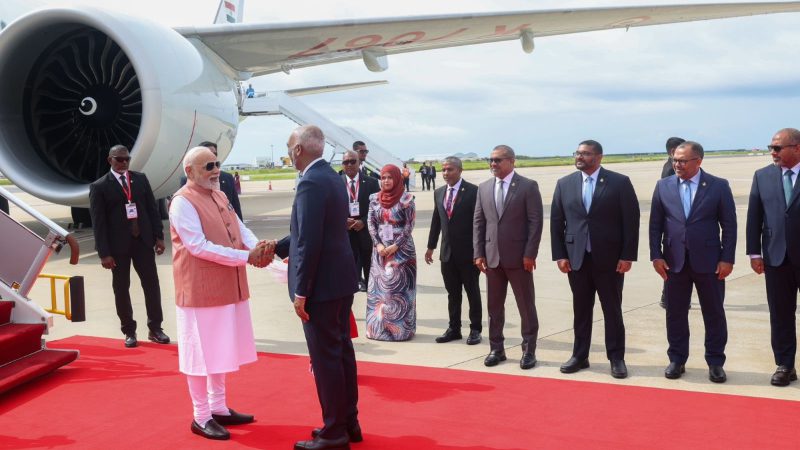 Narendra Modi Mohamed Muizzu