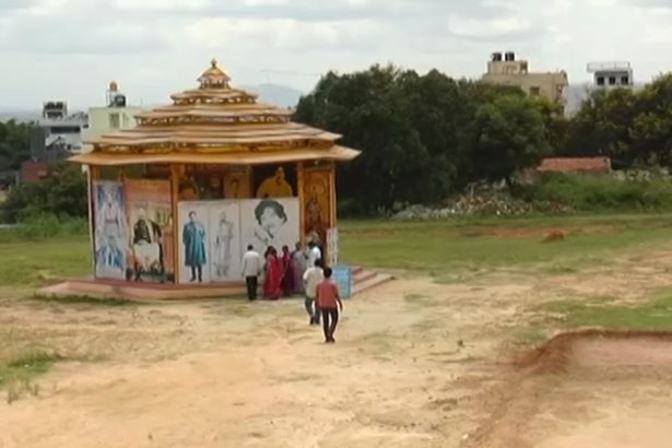 Abhiman Studio where Vishnu Samadhi was located was confiscated forest department