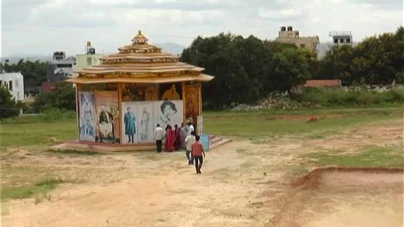 Abhiman Studio where Vishnu Samadhi was located was confiscated forest department