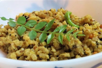 Bale dindina palya recipe How to make banana stem stir fry 3