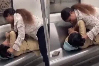Delhi Metro Fight