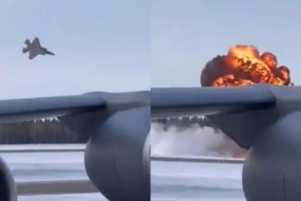 F 35 fighter jet crash