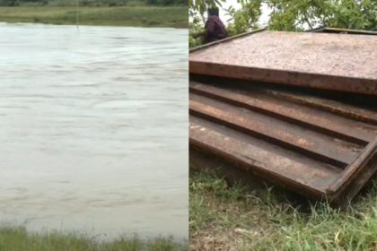 Haveri Varada River Bridge Co Barrage Gate Theft