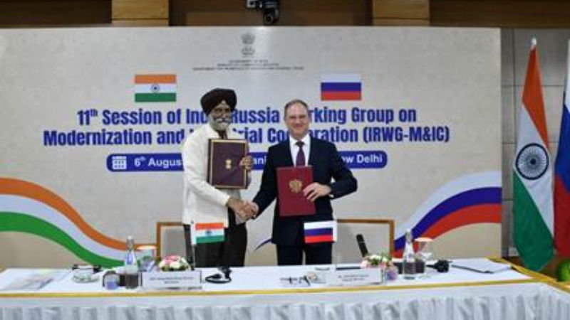 India signs MoU with Russia to deepen cooperation across sectors