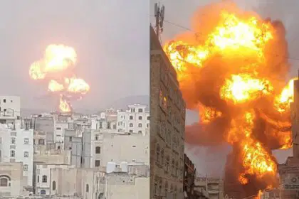Israeli Airstrikes Hit Yemens Capital Targeting Iran Backed Rebels