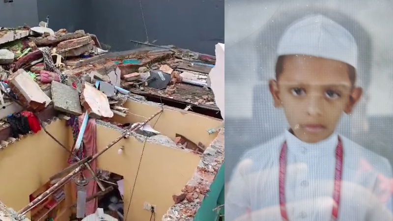 Suspected cylinder explosion Boy dies 8 injured in Bengaluru 1