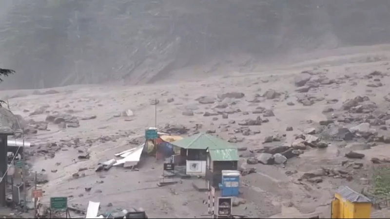 Uttarakashi Cloudburst army camp