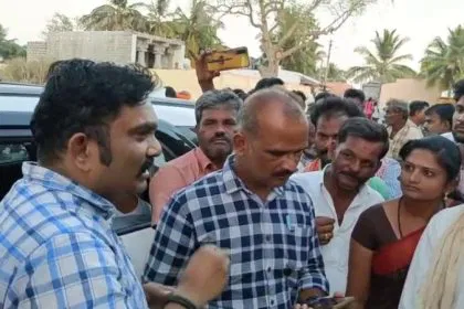 Villagers slams Girish Mattannavar for conspiring against Dharmasthala Sangha 1