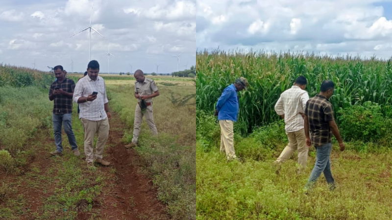 davanagere leopard attacks on farmer