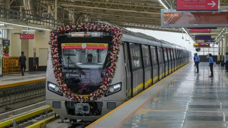 yellow line metro 1