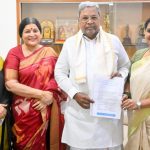 Actresses request for posthumous Karnataka Ratna award for late Dr. Vishnuvardhan Sarojadevi