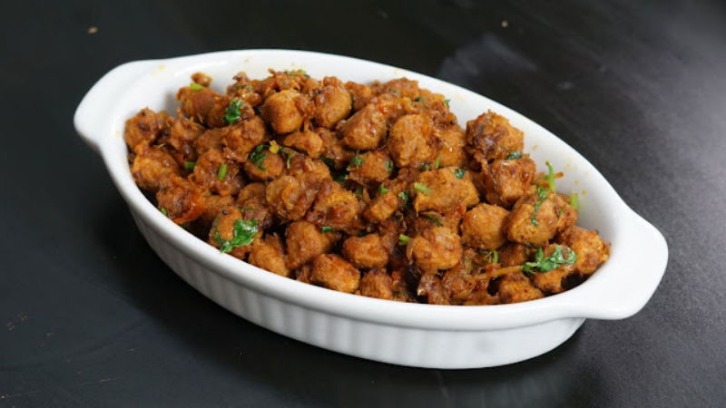 Soya Chunks Fry
