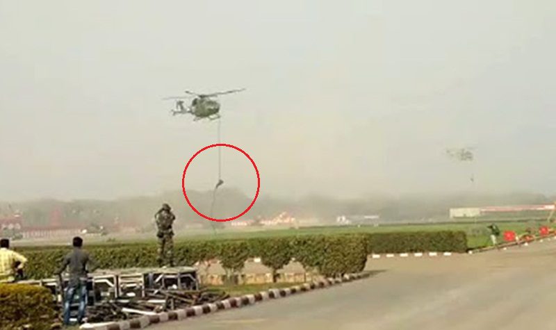 Army Day Accident