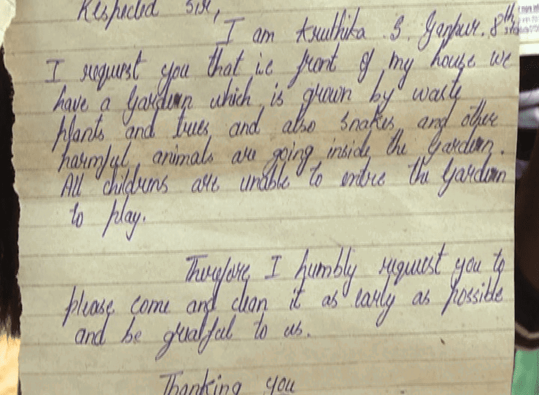 BGK STUDENT LETTER 3