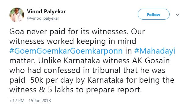 Gao vinod palyekar tweet 3