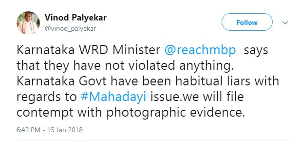 Gao vinod palyekar tweet 4