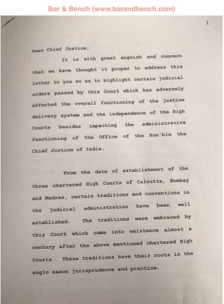SC judges letter 1