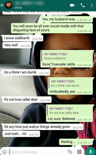 Whats app harrassment 3
