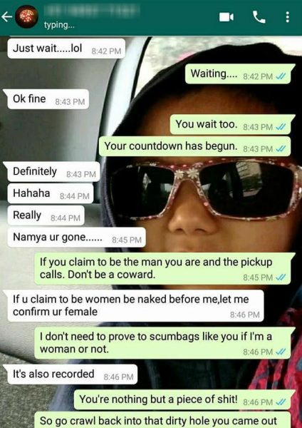 Whats app harrassment 5