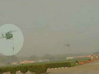jawans injured practising small
