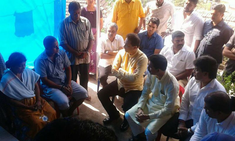 mng ananth kumar hegde visit depak home visuals 6