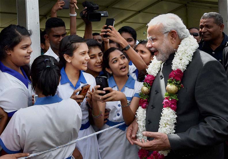 modi fiji students