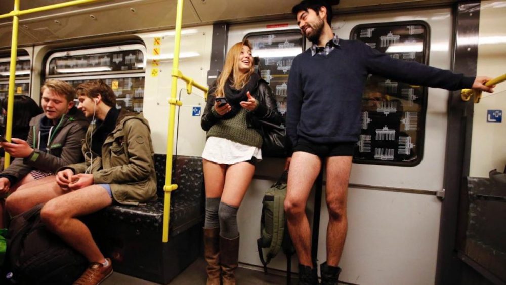 no pants subway ride berlin