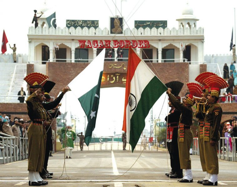 wagha border india pakistan