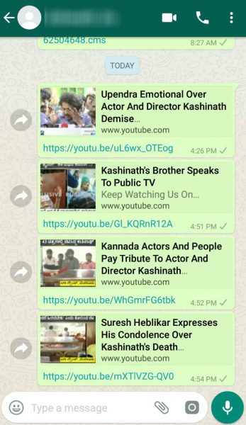 whatsapp youtube android