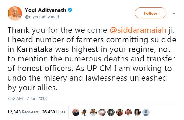 yogi tweet
