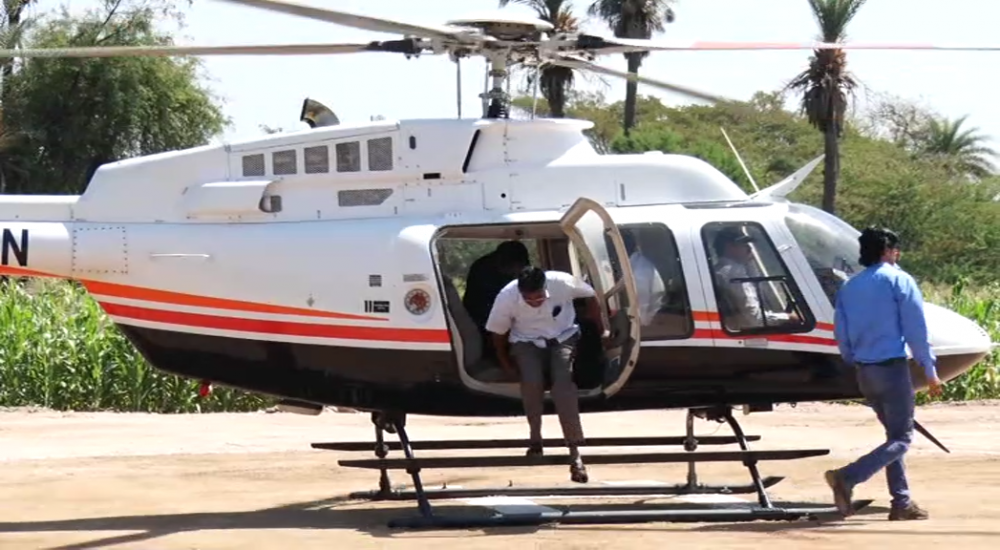 BLG HELICOFTER Satish Jarkiholi 2