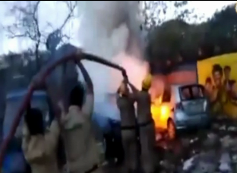 CAR FIRE 8