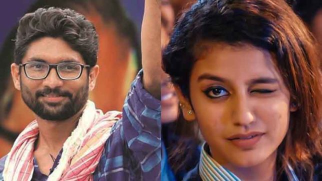 Jignesh mevani priya prakash varrier