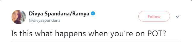 RAMYA TWEET
