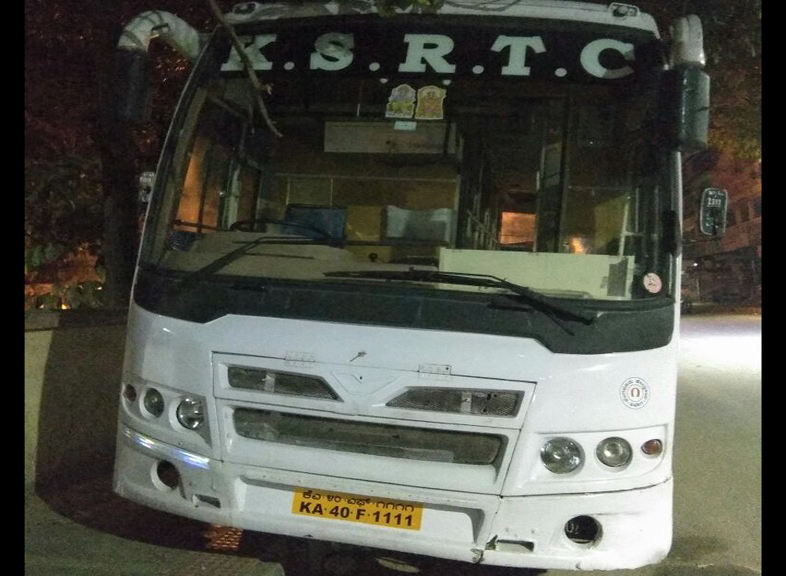 SHANTHINAGAR BUS ACCIDENT 1