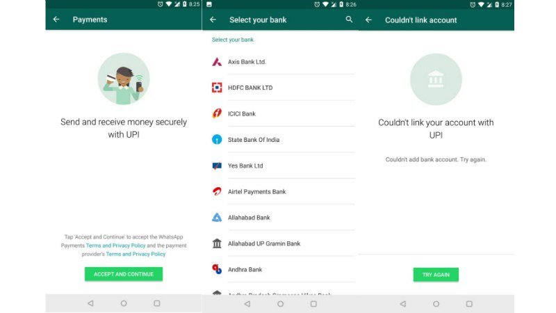 WhatsApp Payments Feature