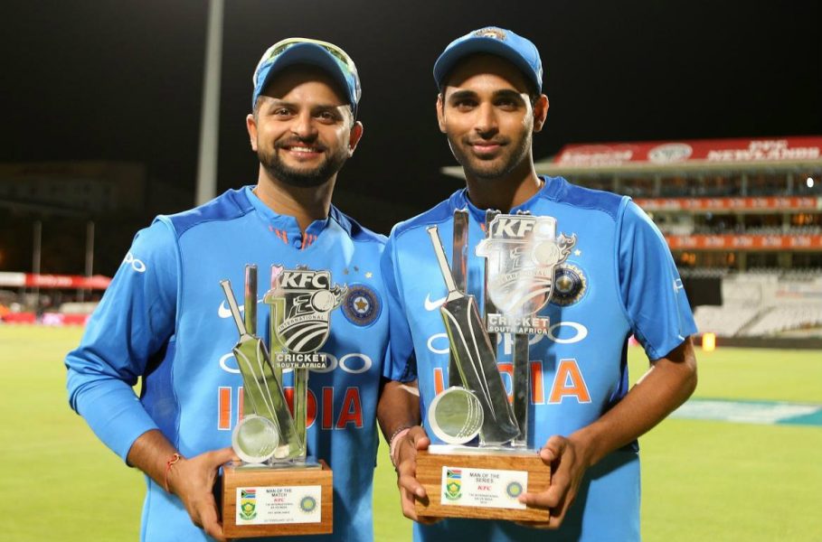 bhuvaneshwar and raina