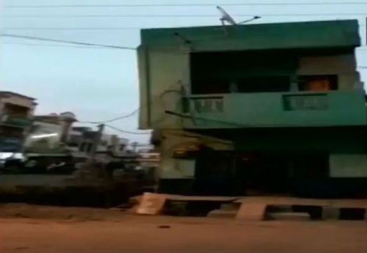 house collapse