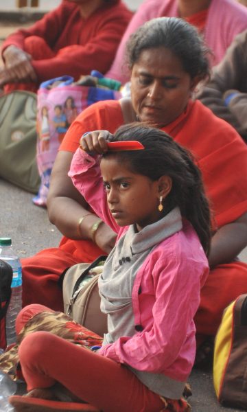 mid day meal workers protest 2