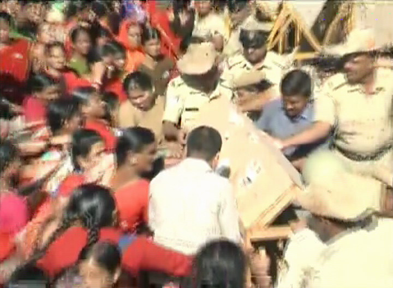 mid day meal workers protest 6
